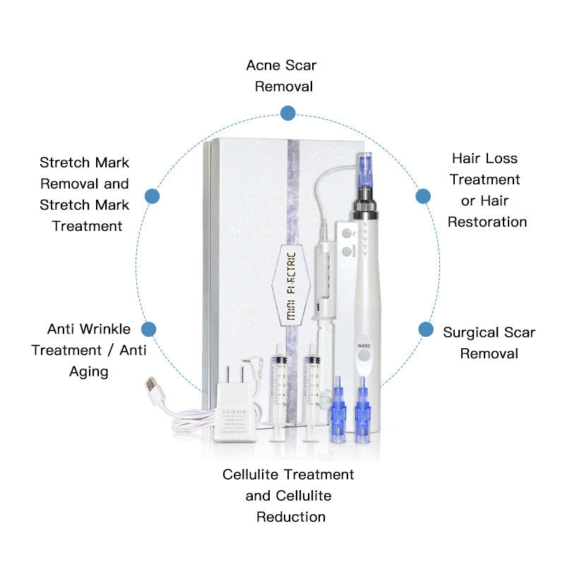 Mini Nano Meso Gun 2 In 1 Meso Injector Portable Device for Skin-booster Treatment