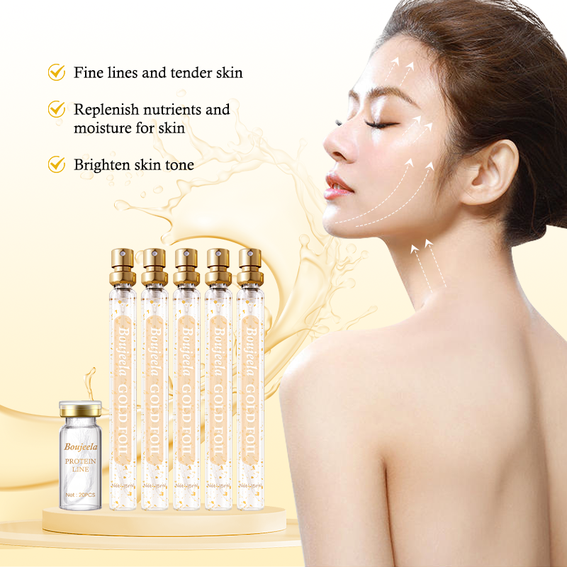Gold Protein Collagen Lines Gold Essence Combination Absorbable Collagen Thread for Face Brighten Firm Skin