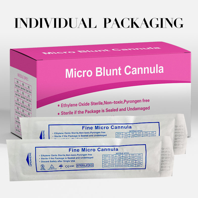 High Tenacity Micro Blunt Cannula for Dermal Filler Injection