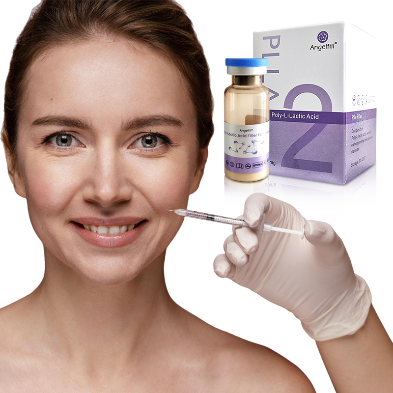 Newest Angelfill PLLA Filler Injectable Poly-L-Lactic Acid for Create Structure Framework and Volume to the Face