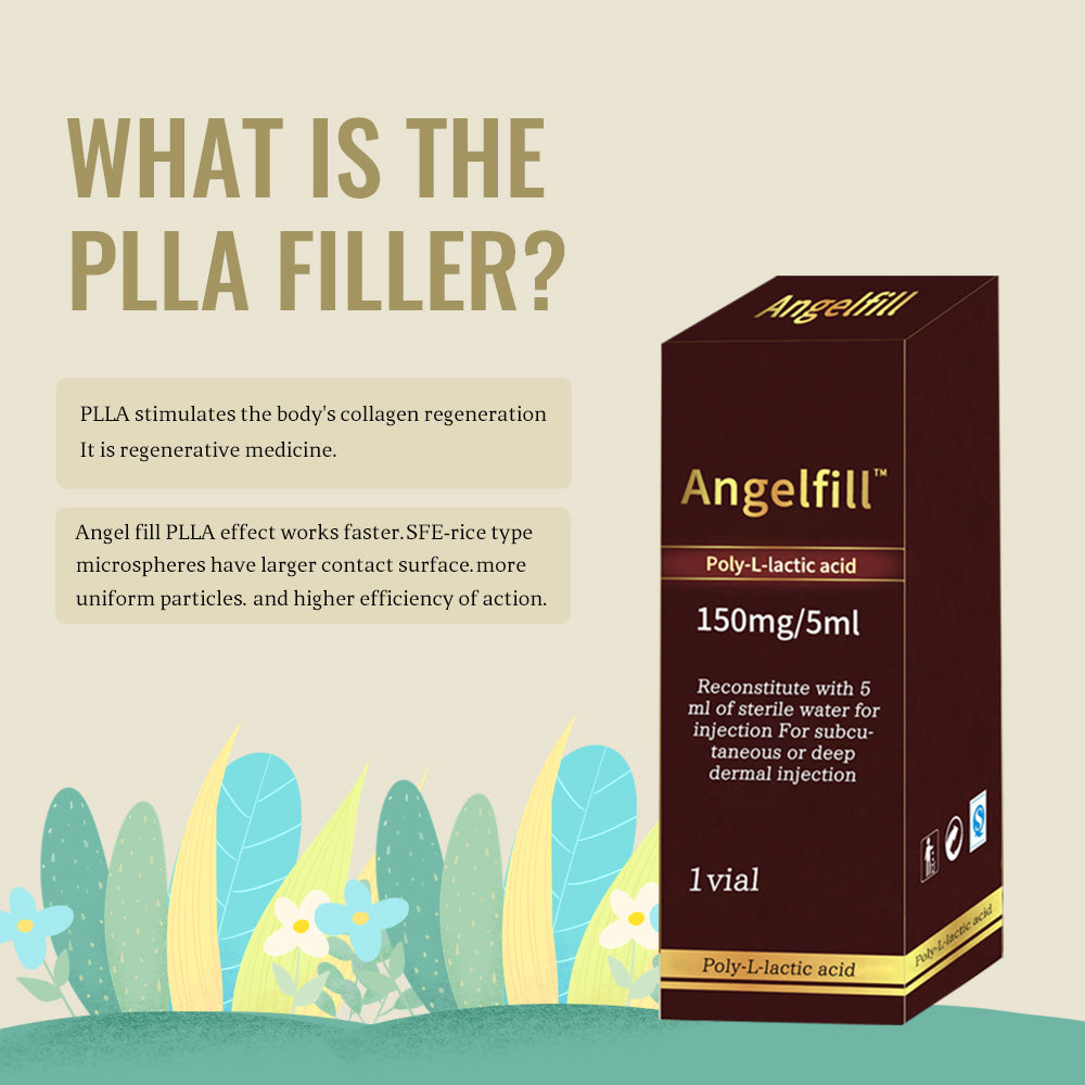 Angelfill Plla Filler Injectable Dermal Filler Stimulate Collagen Restore Volume