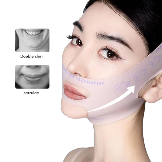 V Face Bandage Pink V-line Lift Mask Soft Chin Strap V Shaped