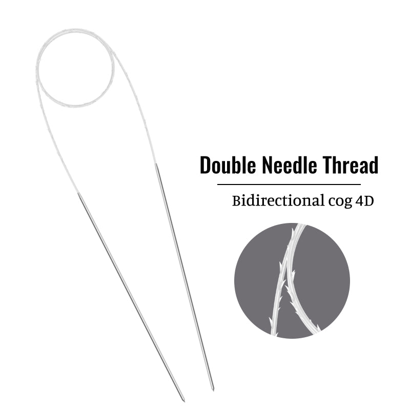 PCL Double Needle Threads 400mm