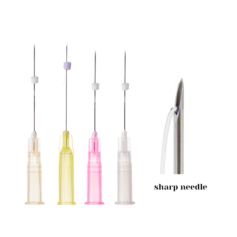 PCL Smooth Mono Threads Sharp Needle 26g 27g 29g 30g