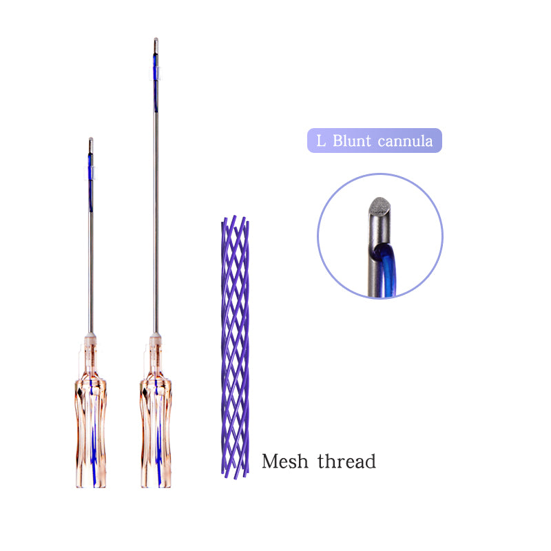 D.SEAHORSE PDO/PCL smooth and cog Threads for neck lifting fills fine lines