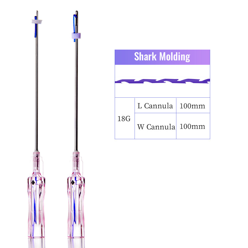 PDO Z Type /Whale /Shark Molding Thread for Glabella Face Abdomen Breast Neck Lifting