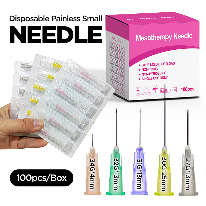 Korean Disposable Hypodermic Needle 18G 25G 27G 30G 31G 32G 34G Painless Small Needle