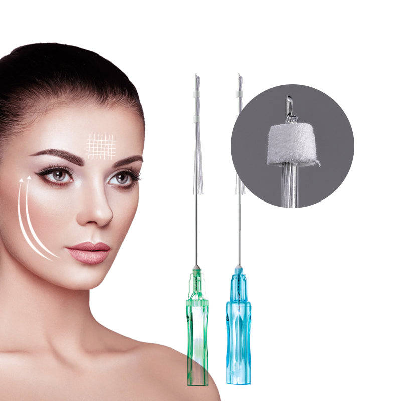 PCL Multi Threads L type Cannula 21g 23g
