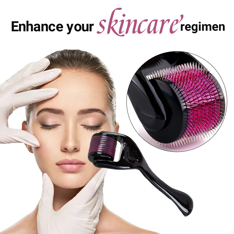 Dermal Roller 540 Microneedling Roller for Hair Beard Face Skin