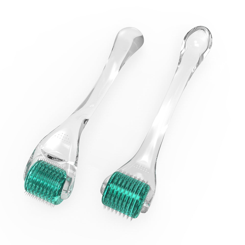 Derma Roller Titanium 192 Microneedling Roller with Case At Home Microneedling Device for Women and Men