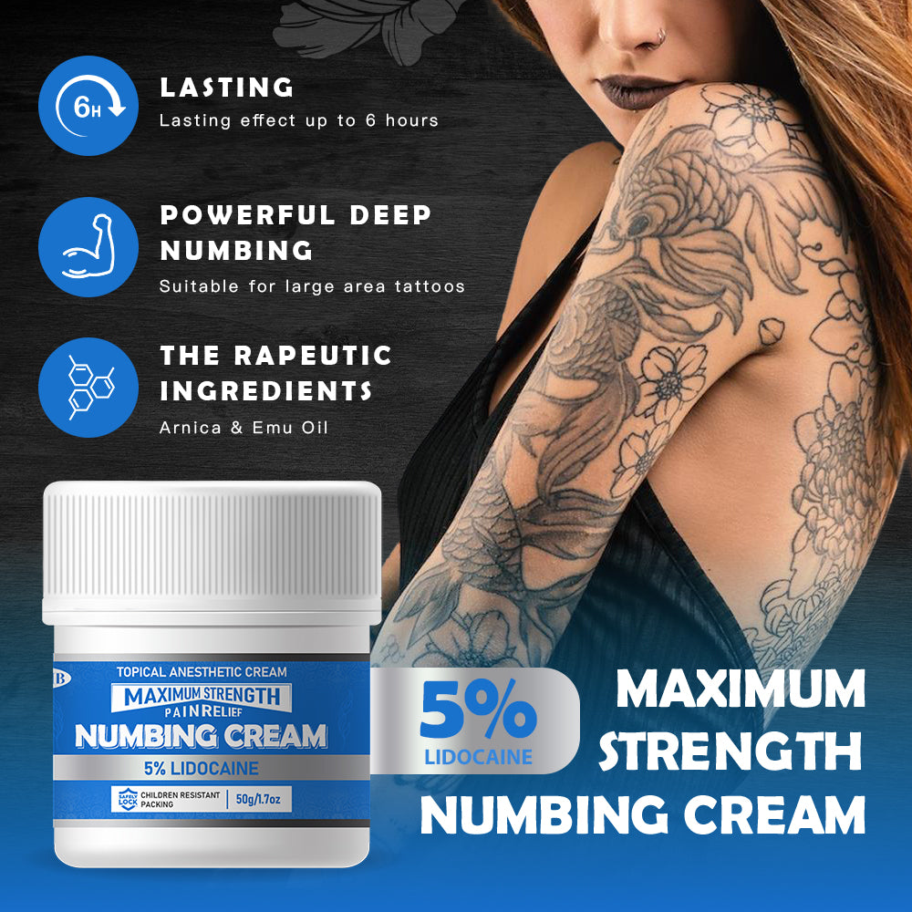 FDA Approved Tattoo Numbing Cream Topical Anesthetic Cream