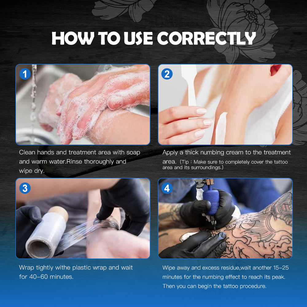 FDA Approved Tattoo Numbing Cream Topical Anesthetic Cream