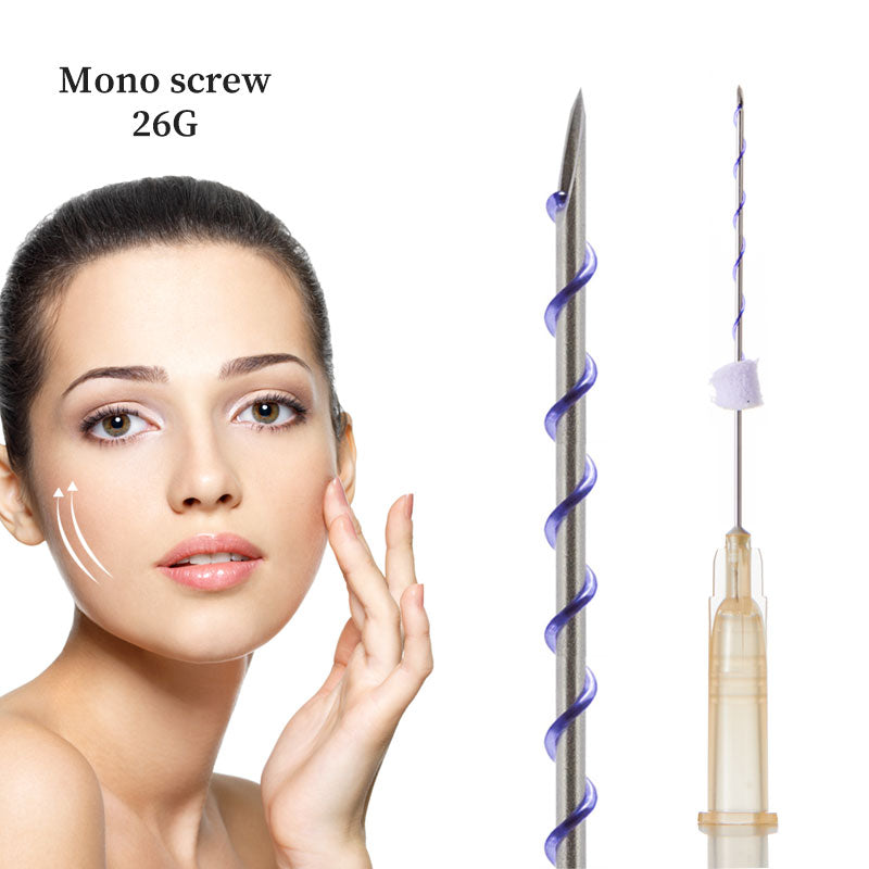 D.SEAHORSE PDO/PCL smooth and cog Threads for neck lifting fills fine lines
