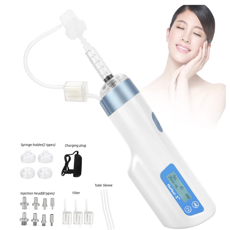 HaiFeel-S Touch Meso Injector Portable Water Mesotherapy Gun Injection Device for Skin-booster Treatment