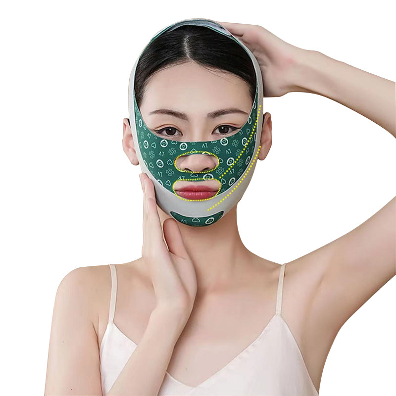 V-line Lift Tape Green V Face Bandage Physical Face Shaping