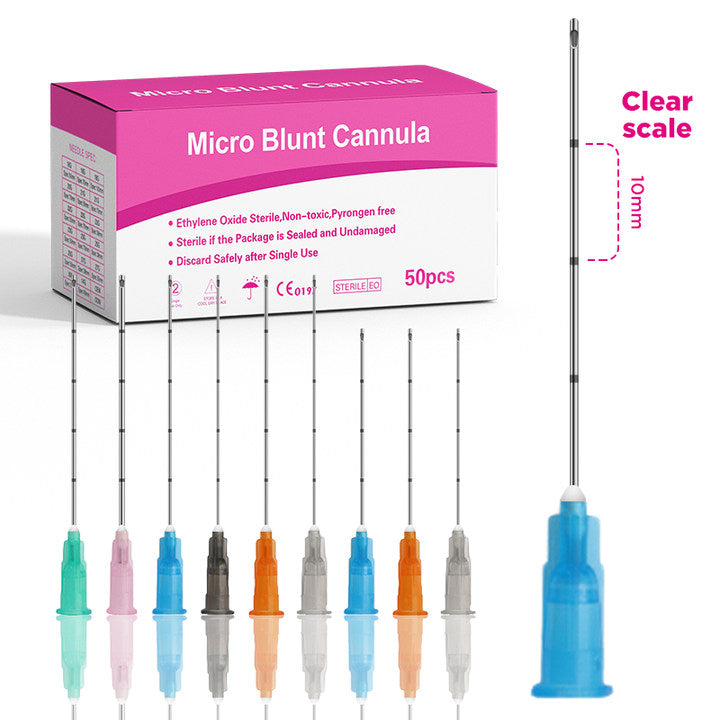 High Tenacity Micro Blunt Cannula for Dermal Filler Injection