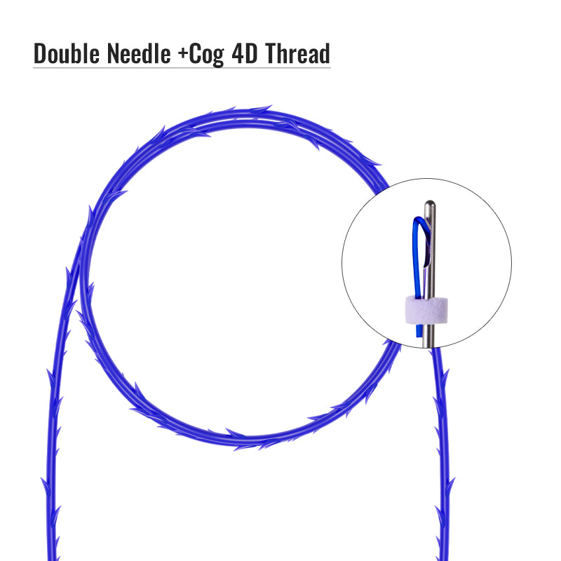 D.SEAHORSE PDO/PCL smooth and cog Threads for neck lifting fills fine lines