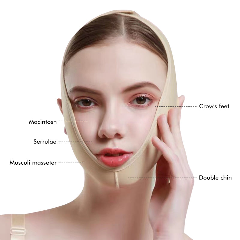 Reusable V Line Lifting Mask V Shaped Face Bandage for Sagging