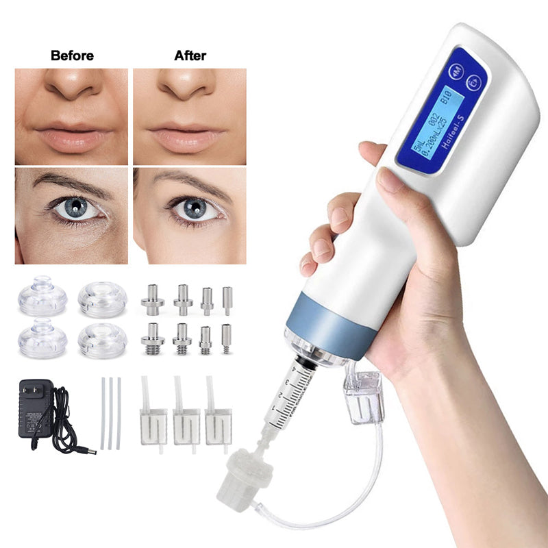 HaiFeel-S Touch Meso Injector Portable Water Mesotherapy Gun Injection Device for Skin-booster Treatment