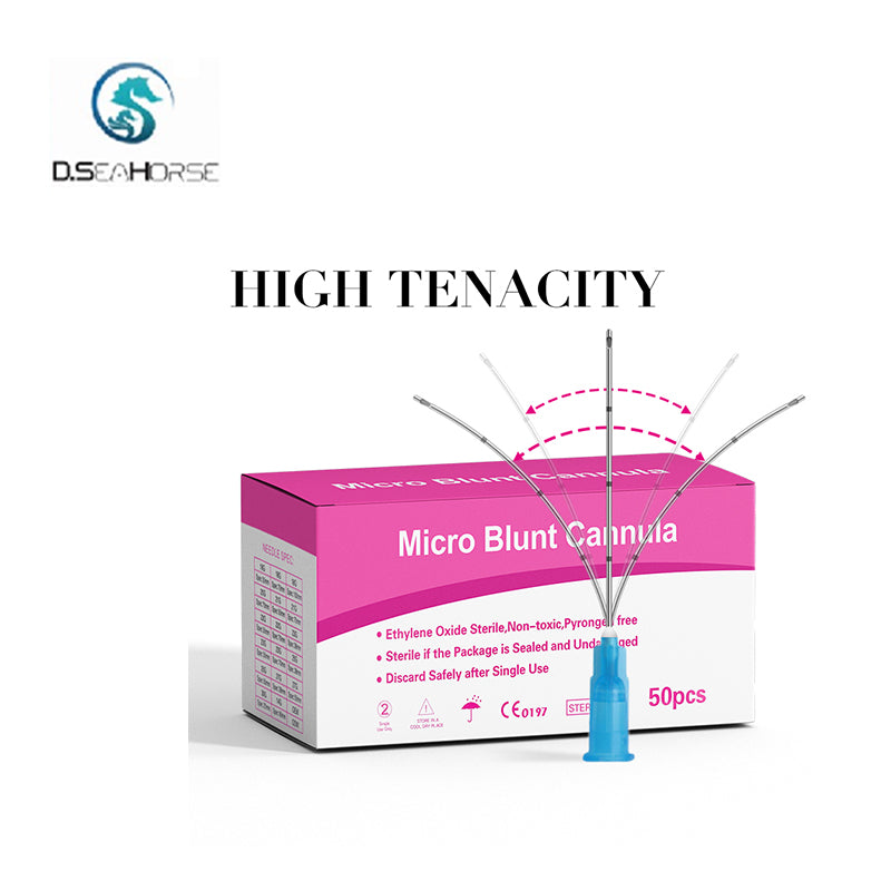 High Tenacity Micro Blunt Cannula for Dermal Filler Injection