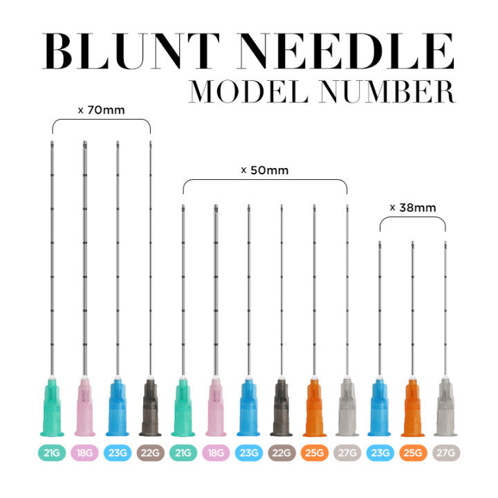 High Tenacity Micro Blunt Cannula for Dermal Filler Injection