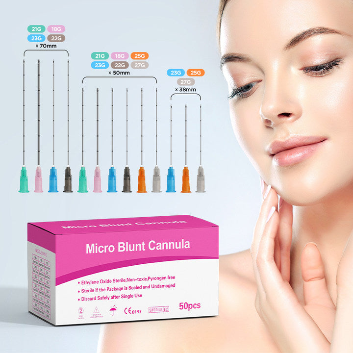 High Tenacity Micro Blunt Cannula for Dermal Filler Injection