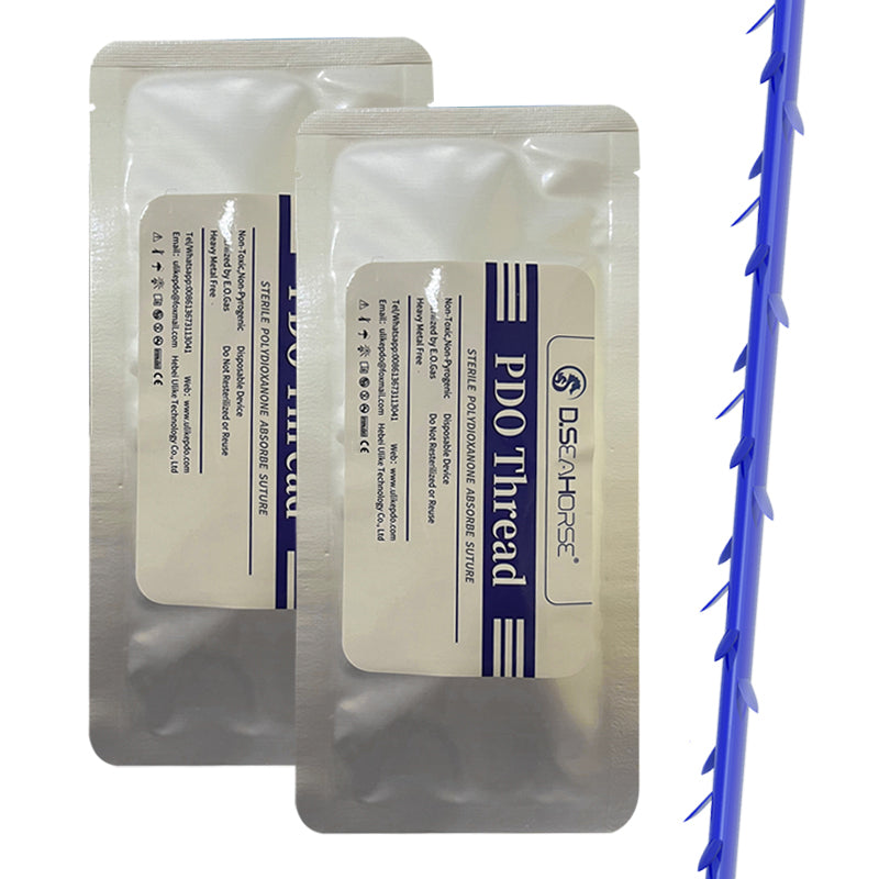 PDO Cog Fish Bone Thread for Middle Face Eyebrow Foreheard Cheek Lift Straightening Nasolabial Fold Upper Lower Legs