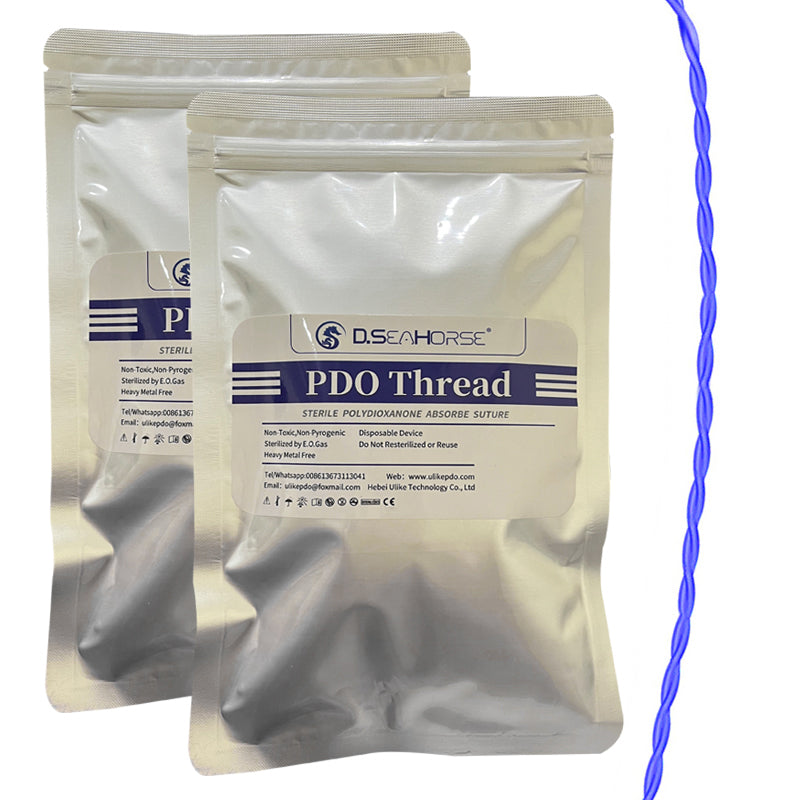 PDO Smooth Mono Tornado Scew Threads for Smoker Lines Nasolabial Folds Lip Contour Cheek Frown Lines Face Wrinkle Filling