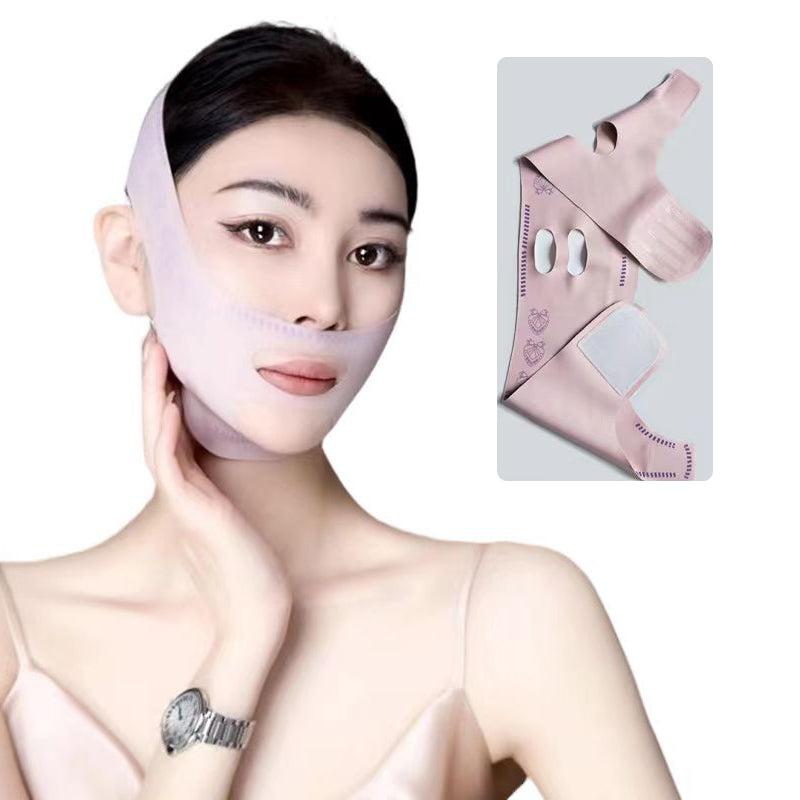 V Face Bandage Pink V-line Lift Mask Soft Chin Strap V Shaped