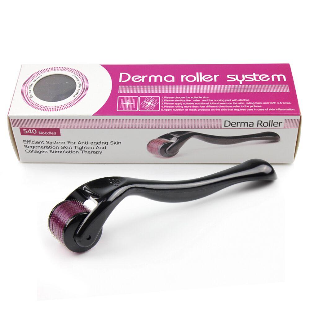 Dermal Roller 540 Microneedling Roller for Hair Beard Face Skin