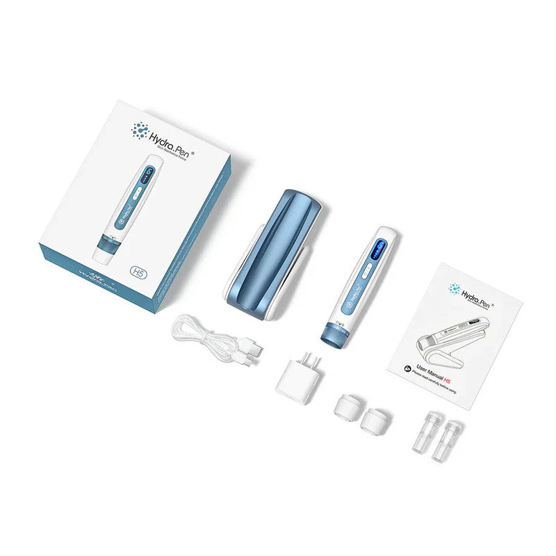 Hydra Pen H5 Pen All In One Microcurrent Microneedling Device Blue