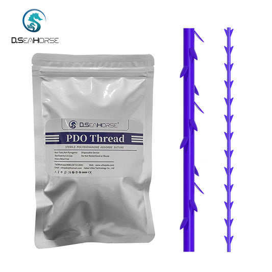 PDO Cog Fish Bone Thread for Middle Face Eyebrow Foreheard Cheek Lift Straightening Nasolabial Fold Upper Lower Legs