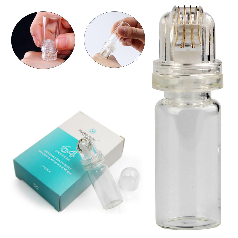 Hydra Roller 64 Needles Microneedle Roller Dermal Stamp Hydra Needle 20 Needles