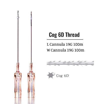 PCL Cog Spiculated Traction Threads 3D 4D 6D
