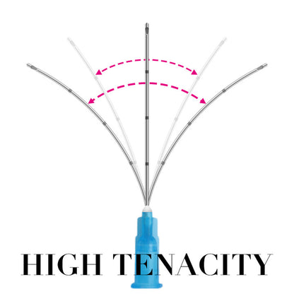 High Tenacity Micro Blunt Cannula for Dermal Filler Injection