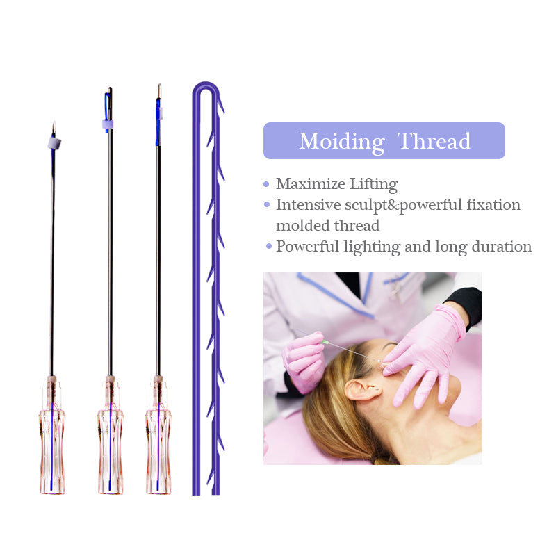 PDO Multi Molding Threads PCL Mesh for Nasolabial Folds Glabella Glabella Neck Abdomen Lifting