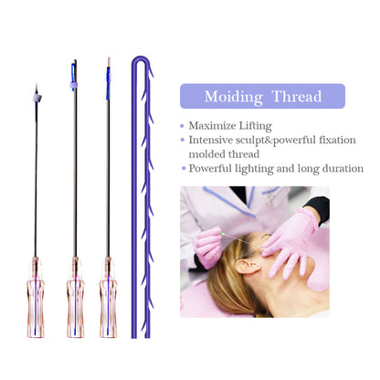 PDO Multi Molding Threads PCL Mesh for Nasolabial Folds Glabella Glabella Neck Abdomen Lifting