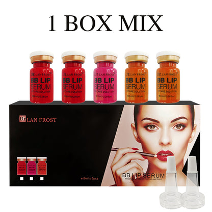BB Lip Serum Kit Lip Gloss Set Semi-permanent  Lip Make Up 5*8ml