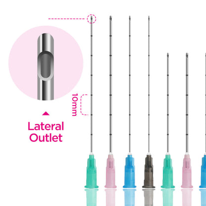 High Tenacity Micro Blunt Cannula for Dermal Filler Injection
