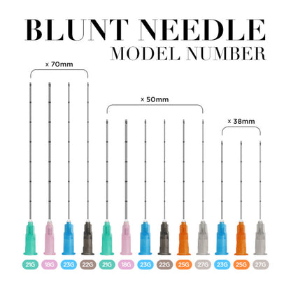 High Tenacity Micro Blunt Cannula for Dermal Filler Injection