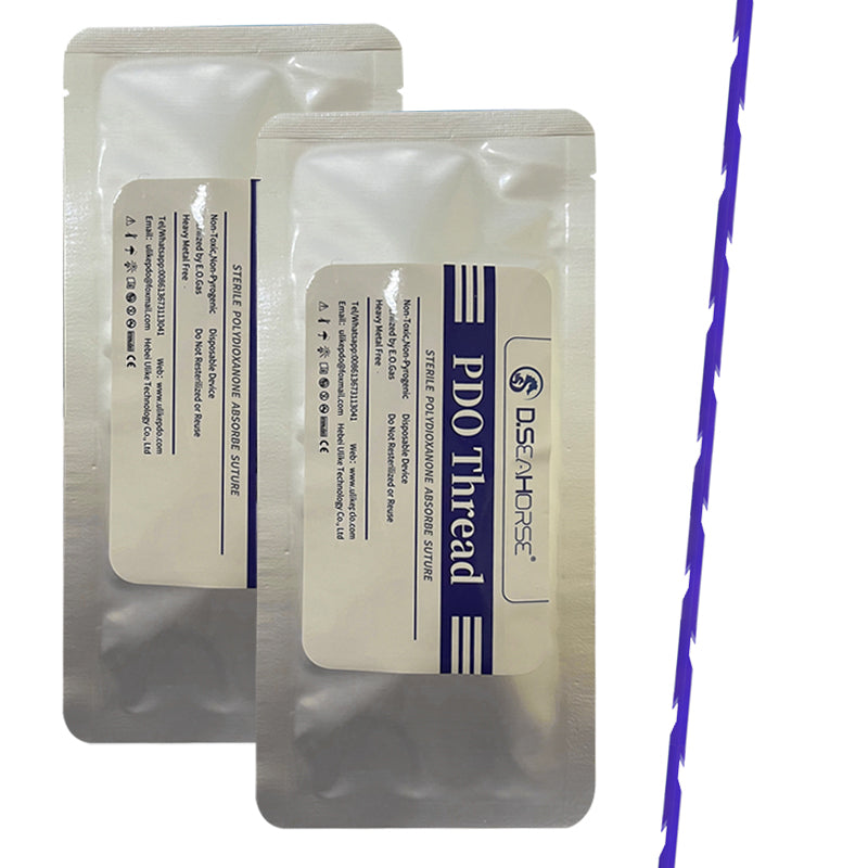 PDO Traction Thread Molding 18g 19g for Forehead Glabella Neck Breast ...