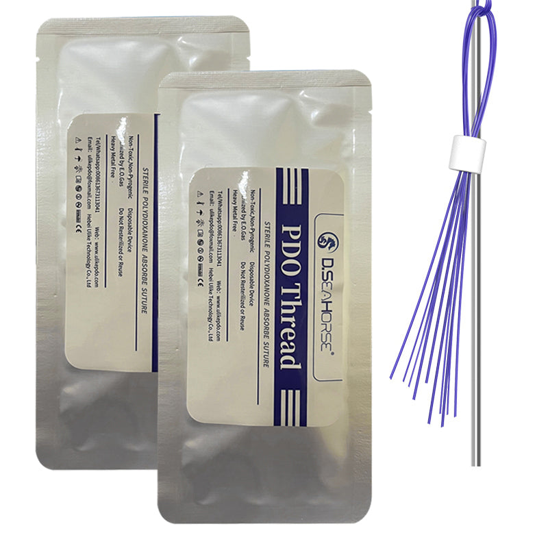 PDO Multi Molding Threads PCL Mesh for Nasolabial Folds Glabella Glabe ...