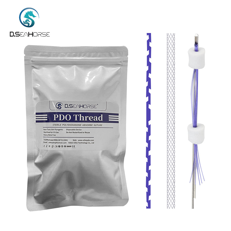 PDO Multi Molding Threads PCL Mesh for Nasolabial Folds Glabella Glabe ...
